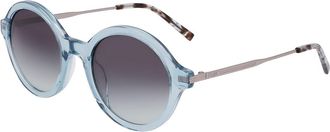 DKNY DK714S N 310 Womens Sunglasses Blue Size 51