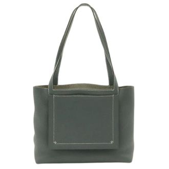 Herm&egrave;s Borsa Tote in Pelle Pre-owned - - Pre-owned - Donna - Grigio - ONE SIZE