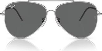 Ray-Ban Aviator Reverse Dark Grey Pilot Unisex Sunglasses RBR0101S 003/GR 59