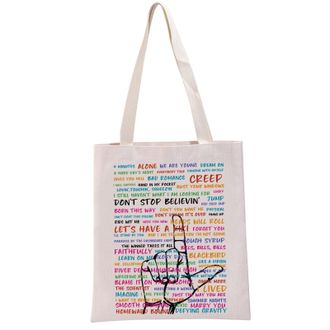 Generic PYOUL TV Show Inspired Gift Dont Stop B Tote Bag Musical Comedy-Drama Series Handbag Music Lover Gift Choir Fan Gift (Dont Stop B Tote)