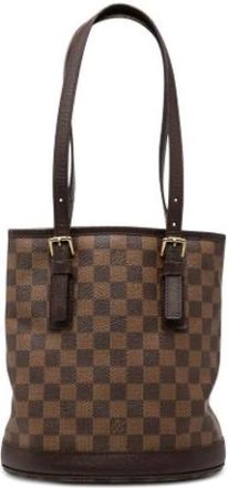 Louis Vuitton Pre-owned Marais Bucket Bag - Dames - Vintage Tas - Bruin - ONE Size - Vintage