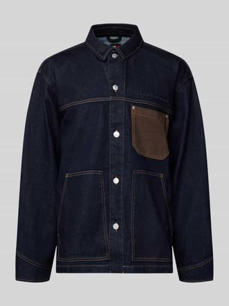 Tommy Jeans Regular Fit Jeansjacke aus reiner Baumwolle in Dunkelblau, Gr&ouml;&szlig;e XXL