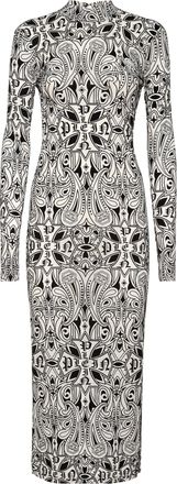 Philipp Plein Tulle Open Back Dress Gothic Plein