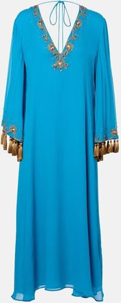 Valentino Abito midi in georgette di seta