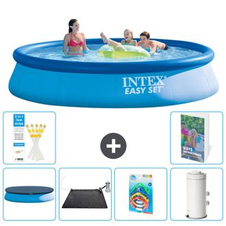 Intex Piscina Easy Set Redonda - 396x84 Cm - 7-piezas S118