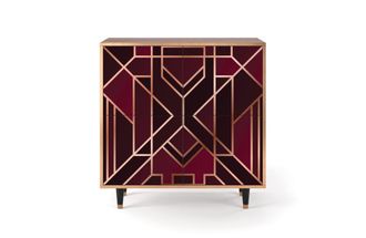 StoryZ Aparador burdeos 4 puertas L 96 cm