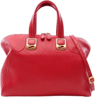 Fendi Pre-owned Borsa a Mano Chameleon 2way - - Pre-owned - Donna - Rosso - ONE SIZE
