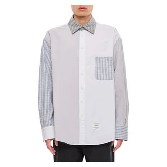 Thom Browne Heren, Overhemden, Veelkleurig, Maat: L Wol