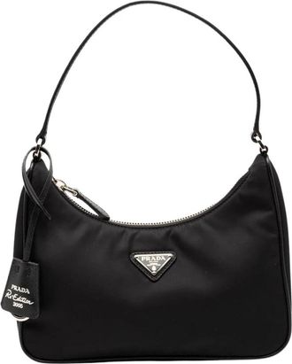 Prada Pre-owned Shoulder Bag - Dames - Vintage Schoudertas - Zwart - ONE Size - Vintage