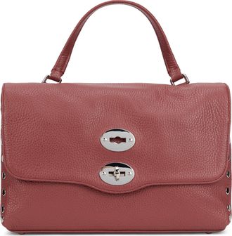 Zanellato Womens Shoulder Bag Postina Red Calfskin Handbags Hand