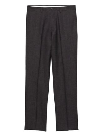 Prada wool tailored trousers - Grey