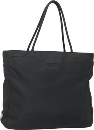 Prada Pre-owned Tote Bags, female, Black, Size: ONE SIZE Pre-owned Vintage Tote Bag