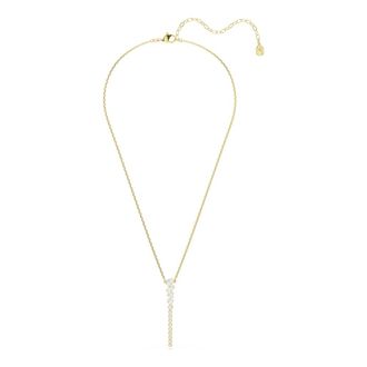 Swarovski Mesmera Y-ketting - Dames - Accessoires - Wit - Maat: ONE Size