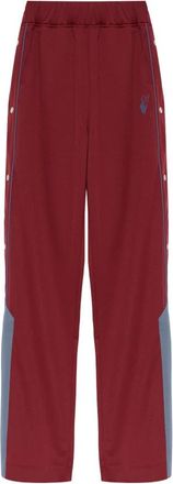 Off-white Logo Trainingsbroeken - Dames - Sweatpants - Rood - S - Polyester - Broeken
