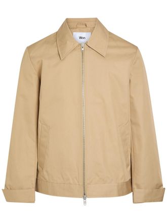 Won Hundred Peter Twill Jacket - Beige - 46 (IT46/ UK12)