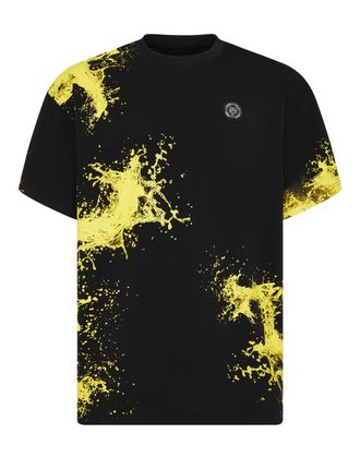 Plein Sport T-Shirt Ronde Hals Ss Splash