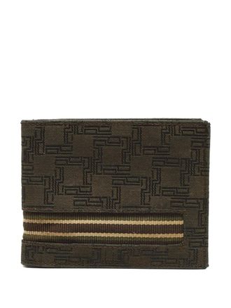 Dunhill Portemonnee met geometrisch patroon - Bruin