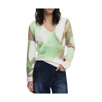 Desigual Dames, Truien, Veelkleurig, Maat: XS Acryl