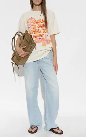 Mother T-shirt Sleep-over, Womens, Cream