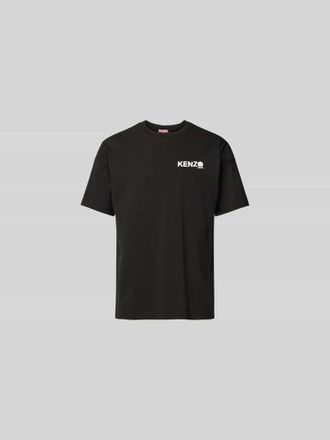 Kenzo T-Shirt aus reiner Baumwolle in Black, Gr&ouml;&szlig;e L