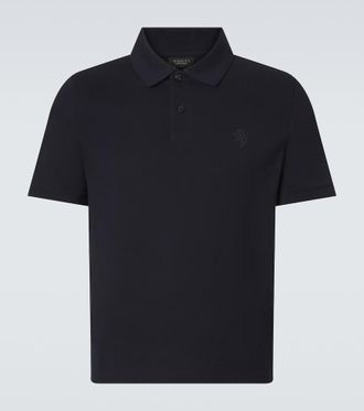 Gucci Polo de piqu&eacute; de algod&oacute;n con logo
