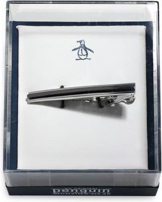 Original Penguin Silver Stripe Tie Bar at Nordstrom Rack