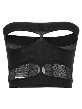 Rick Owens Black Tanja Bandeau top