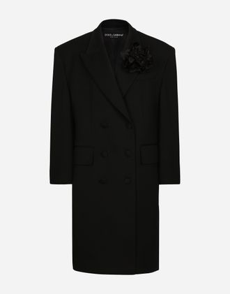 Dolce & Gabbana Cappotto - Woman Coats And Jackets Black 36
