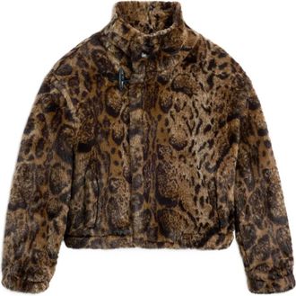 Jacquemus Giacca Le Fernando in pelliccia sintetica - Marrone