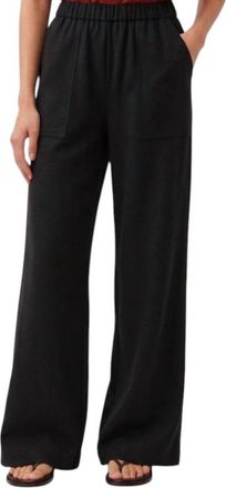 DIEGA Perillo Wide Leg Pant In Black