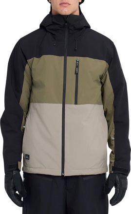 Quiksilver Sycamore Waterproof Snow Jacket in Black at Nordstrom, Size Small