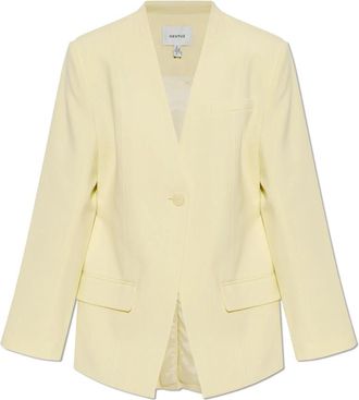 Gestuz GZcia Blazer - Dames - Blazers - Geel - XL - Jassen