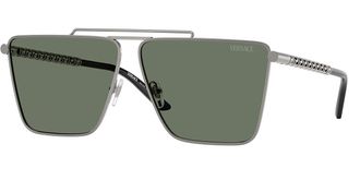 Versace VE2266 10013H Mens Sunglasses Gunmetal Size 64