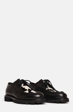 Scarosso Damiano Derbies in Black - Calf at Nordstrom, Size 41.5