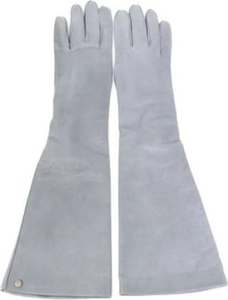 Louis Vuitton Pre-owned Accessories, female, Gray, Size: ONE SIZE Pre-owned Warm Gloves