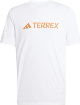 ADIDAS TERREX Multi ClimaCool Logo Tech T-Shirt Funktionsshirt f&uuml;r Herren | wei&szlig;