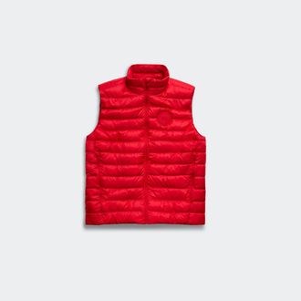 Canada Goose Stratus Vest Tonal Label (Men, Carmine Red, XXL)