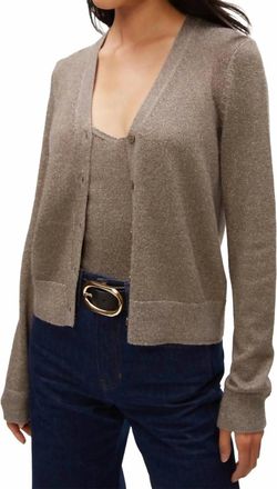 Michael Stars Ruiz Cardigan In Pewter