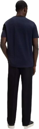 HUGO BOSS Mens Thompson 212 Mercerized Cotton T-Shirt Blue Clothing > Polo & T-Shirts