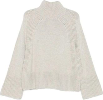 Kujten cashmere trui - Dames - Cashmere truien - Beige - M - Truien & Vesten