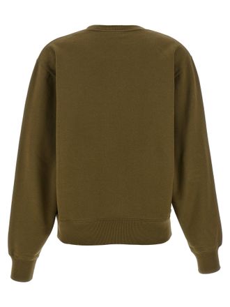 Saint Laurent Womens Bicolor Cotton Sweatshirt Clothing