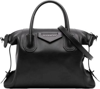 Givenchy Pre-owned Antigona - Dames - Vintage Handtas - Zwart - ONE Size - Leer - Vintage