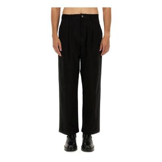 Moschino Broeken, Heren, Zwart, L, Katoen, Barcode Pant