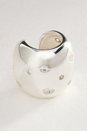 Ettika Scattered Crystal Chunky Ear Cuff