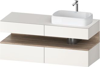 Duravit Qatego Consola Mueble Bajo Lavabo, 2 Extensiones, 2 - Duravit