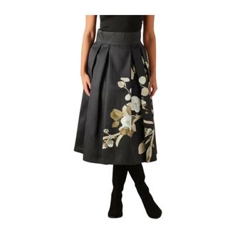 Kudibal Copenhagen Dames, Rokken, Zwart, Maat: S Poliester