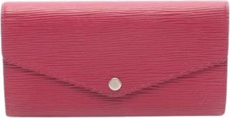 Louis Vuitton Pre-owned Wallets, female, Pink, Size: ONE SIZE Pre-owned Long wallet (bi-fold)