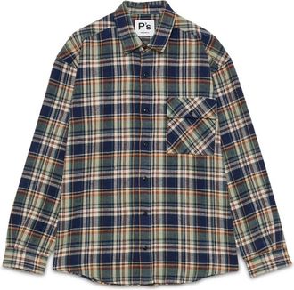 President's Kith Ps Flannel Check Shirt - Heren - Casual Overhemden - Veelkleurig - S - Katoen - Overhemden