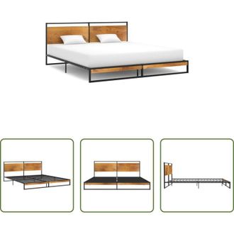 vidaXL Giroletto in metallo - Giroletto in Metallo 180x200 cm