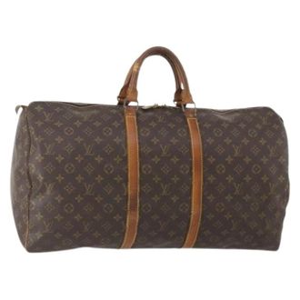 Louis Vuitton Pre-owned Weekend Bags, female, Brown, Size: ONE SIZE Pre-owned Boston Bag
